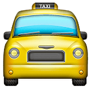 🚖 Emoji Vorderansicht Taxi Apple iOS 10.0.
