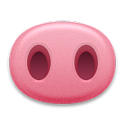🐽 Emoji Nariz De Cerdo en Apple iOS 10.0.