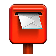 Émoji 📮 Boîte Aux Lettres sur Apple iOS 10.0.