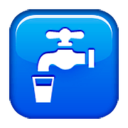 🚰 Emoji água Potável na Apple iOS 10.0.