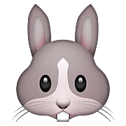 🐰 Emoji Cara De Conejo en Apple iOS 10.0.