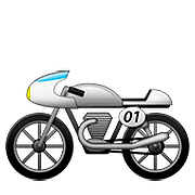 🏍️ Emoji Motocicleta na Apple iOS 10.0.