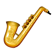 Émoji 🎷 Saxophone sur Apple iOS 10.0.