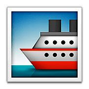 Émoji 🚢 Navire sur Apple iOS 10.0.