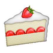 Émoji 🍰 Gâteau Sablé sur Apple iOS 10.0.