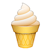Emoji 🍦 Cono Gelato su Apple iOS 10.0.
