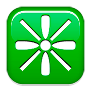 Emoji ❇️ Scintilla Stilizzata su Apple iOS 10.0.