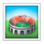 🏟️ Emoji Estádio na Apple iOS 10.0.