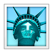 🗽 Emoji Estatua De La Libertad en Apple iOS 10.0.