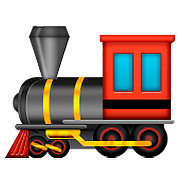 🚂 Emoji Locomotora De Vapor en Apple iOS 10.0.