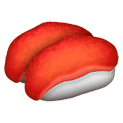Emoji 🍣 Sushi su Apple iOS 10.0.