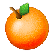 Émoji 🍊 Mandarine sur Apple iOS 10.0.