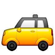 Émoji 🚕 Taxi sur Apple iOS 10.0.