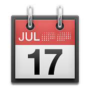 Emoji 📆 Calendario A Strappo su Apple iOS 10.0.