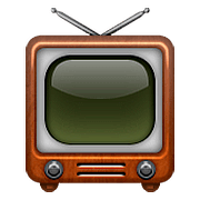Emoji 📺 Televisore su Apple iOS 10.0.