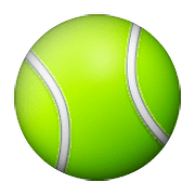 Emoji 🎾 Tennis su Apple iOS 10.0.