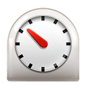 Émoji ⏲️ Horloge sur Apple iOS 10.0.