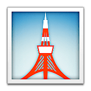 Emoji 🗼 Torre Di Tokyo su Apple iOS 10.0.