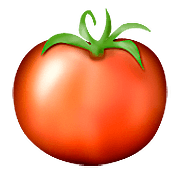Emoji 🍅 Pomodoro su Apple iOS 10.0.