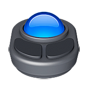 Emoji 🖲️ Trackball su Apple iOS 10.0.