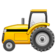 Émoji 🚜 Tracteur sur Apple iOS 10.0.