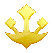 🔱 Emoji Emblema De Tridente na Apple iOS 10.0.