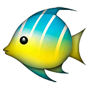 Emoji 🐠 Pesce Tropicale su Apple iOS 10.0.