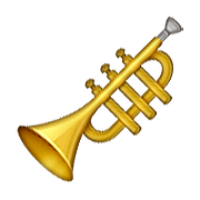 Émoji 🎺 Trompette sur Apple iOS 10.0.