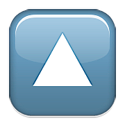 🔼 Emoji Triángulo Hacia Arriba en Apple iOS 10.0.
