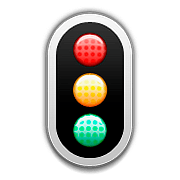 🚦 Emoji vertikale Verkehrsampel Apple iOS 10.0.