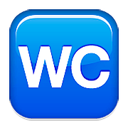 Emoji 🚾 Simbolo Del WC su Apple iOS 10.0.