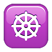 Emoji ☸️ Ruota Del Dharma su Apple iOS 10.0.