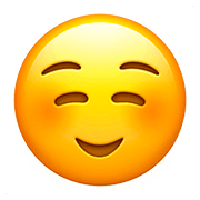 Emoji ☺️ Faccina Sorridente su Apple iOS 10.0.