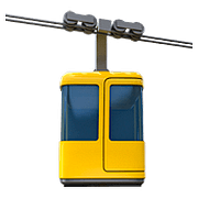 Émoji 🚡 Tramway Aérien sur Apple iOS 10.2.