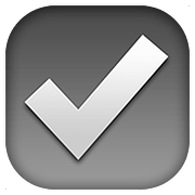 ☑️ Emoji Abstimmungsfeld mit Häkchen Apple iOS 10.2.