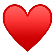Émoji ♥️ Cœur Cartes sur Apple iOS 10.2.