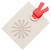 Emoji 🔖 Segnalibro su Apple iOS 10.2.
