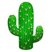 🌵 Emoji Cactus en Apple iOS 10.2.