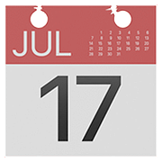 Emoji 📅 Calendario su Apple iOS 10.2.