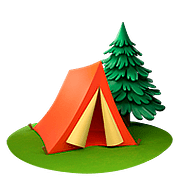 Émoji 🏕️ Camping sur Apple iOS 10.2.