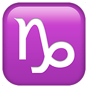 Emoji ♑ Segno Zodiacale Del Capricorno su Apple iOS 10.2.