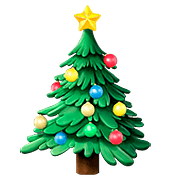 🎄 Emoji árbol De Navidad en Apple iOS 10.2.