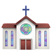 Émoji ⛪ église sur Apple iOS 10.2.