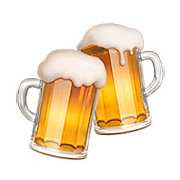 Émoji 🍻 Chopes De Bière sur Apple iOS 10.2.