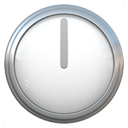Émoji 🕛 Midi/minuit sur Apple iOS 10.2.