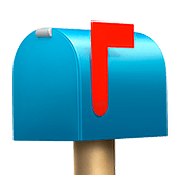 📫 Emoji geschlossener Briefkasten mit Post Apple iOS 10.2.