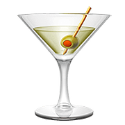 Emoji 🍸 Cocktail su Apple iOS 10.2.