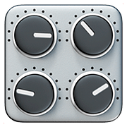 Émoji 🎛️ Boutons De Réglage sur Apple iOS 10.2.
