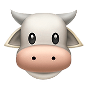 Émoji 🐮 Tête De Vache sur Apple iOS 10.2.