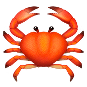 Émoji 🦀 Crabe sur Apple iOS 10.2.